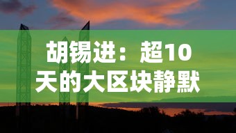 胡锡进：超10天的大区块静默没意义