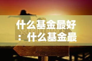 什么基金最好：什么基金最好赚钱
