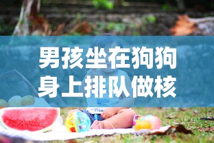 男孩坐在狗狗身上排队做核酸（坐到狗狗身上狗狗会不会有事）