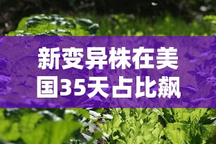 新变异株在美国35天占比飙升21倍