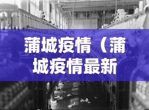 蒲城疫情（蒲城疫情最新消息最新管控）