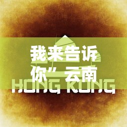 我来告诉你”云南麻将有挂吗”其实确实有挂