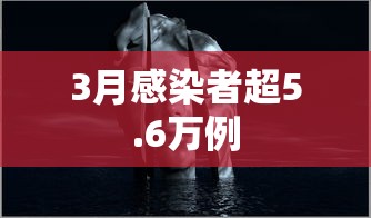 3月感染者超5.6万例