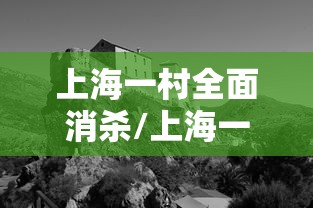 上海一村全面消杀/上海一村发现疑似病例