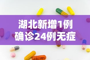 湖北新增1例确诊24例无症状：湖北新增1例确诊24例无症状感染者