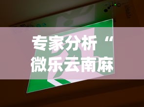 专家分析“微乐云南麻将为什么一直输”(透视挂)最新辅助详细教程