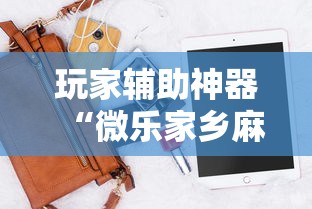 玩家辅助神器“微乐家乡麻将开挂神器下载软件”详细外挂安装步骤