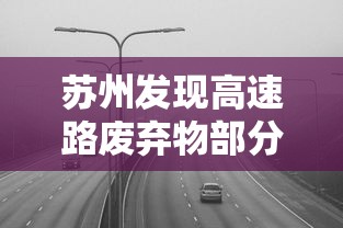 苏州发现高速路废弃物部分样本为阳性/苏州收费站关闭