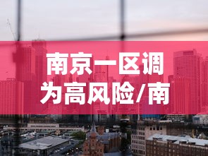 南京一区调为高风险/南京一区调为高风险地区了吗