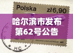 哈尔滨市发布第62号公告/哈尔滨市政府第26号公告
