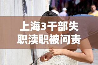 上海3干部失职渎职被问责/上海干部任前公示最新
