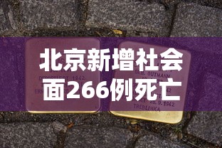 北京新增社会面266例死亡2例