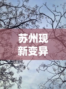 苏州现新变异株 · 苏州发现新型冠状肺炎 苏州现新变异株 · 苏州发现新型冠状肺炎