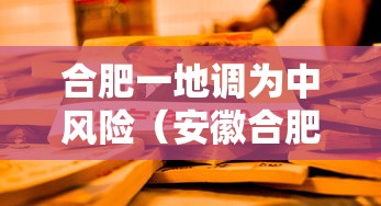 合肥一地调为中风险（安徽合肥一地调整为中风险 视频）