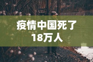 疫情中国死了18万人