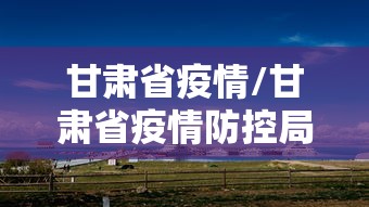 甘肃省疫情/甘肃省疫情防控局领导近期活动