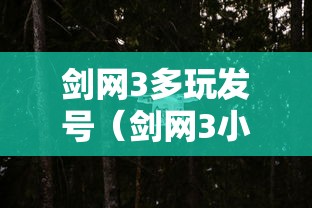剑网3多玩发号(剑网3小号)
