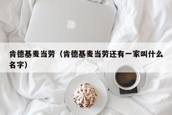 肯德基麦当劳(肯德基麦当劳还有一家叫什么名字)