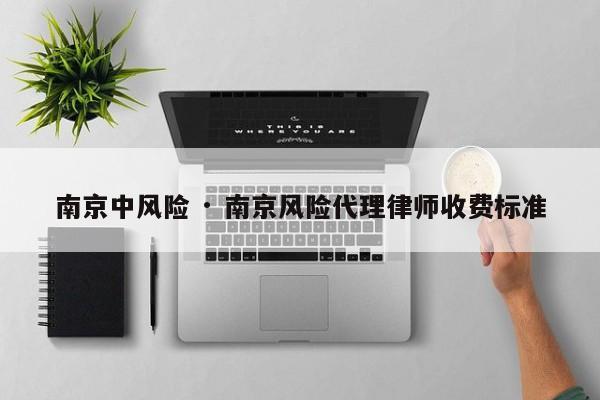 南京中风险 · 南京风险代理律师收费标准